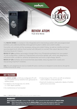 REVOV ATOM UPS 2kVa 5.12kWh - 2nd Life System - Atom_Page_1