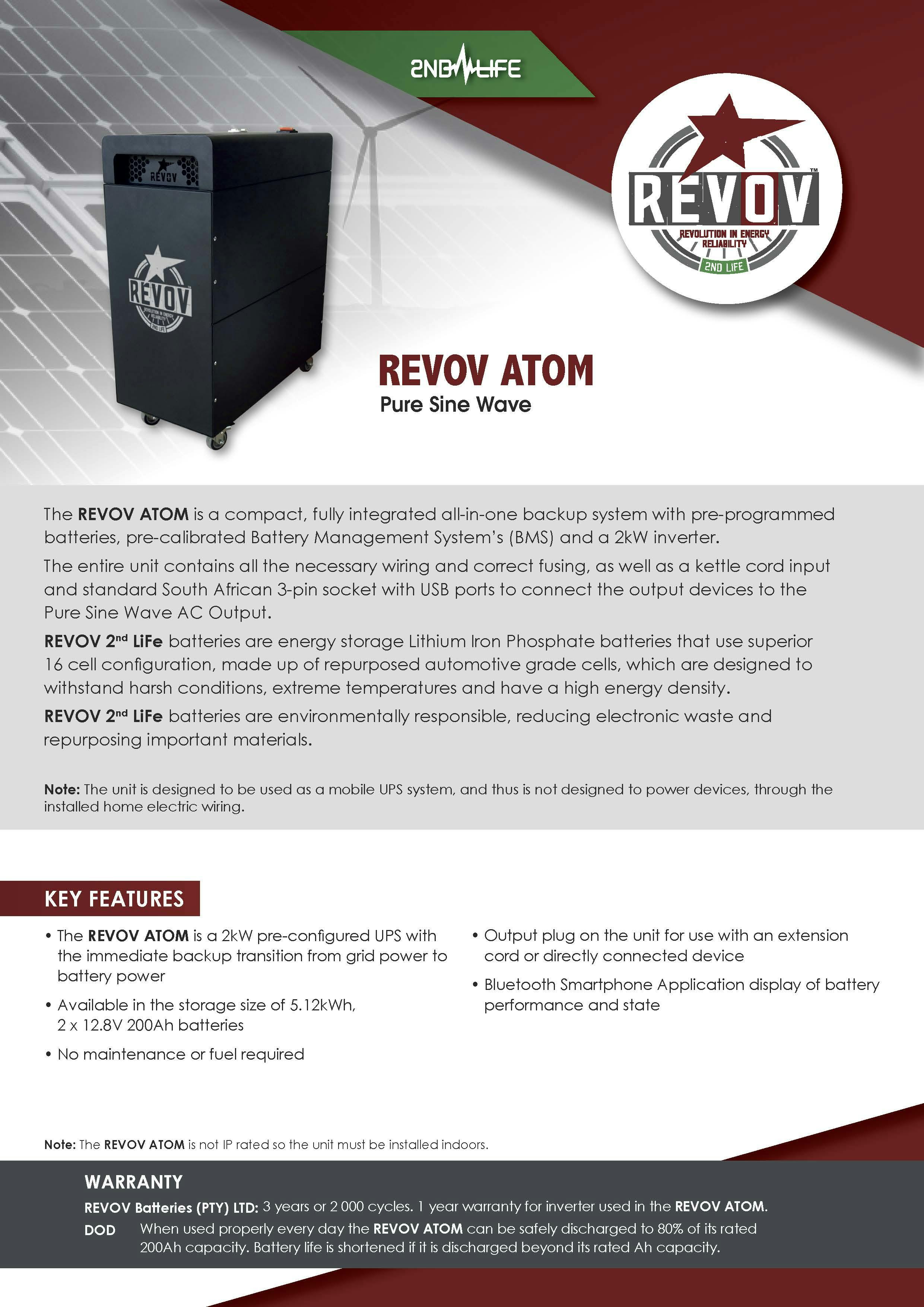 REVOV ATOM UPS 2kVa 5.12kWh - 2nd Life System - Atom_Page_1