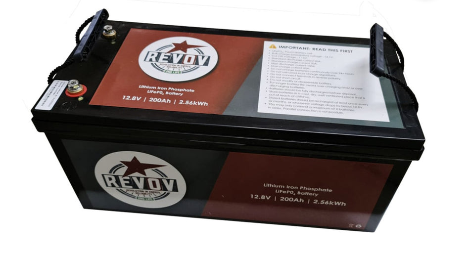 REVOV 12.8V 200Ah 2.56 kWh - 2nd Life battery