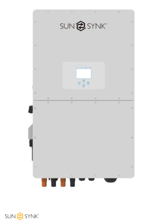 Sunsynk 50kW, HV Three Phase Hybrid Inverter